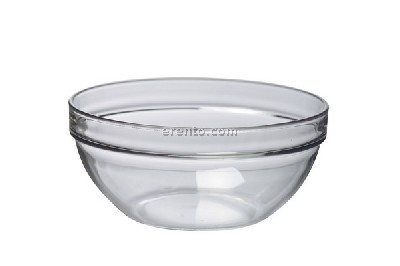 Schüssel, Glas  17cm Höhe 8 cm VE 1