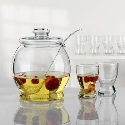 Bowle-Set 4,5l mit 6 Bechern 