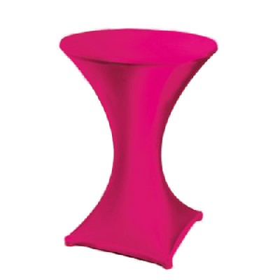 Stehtischhusse Galactica pink 2 tlg Ø 70cm VE Stk.