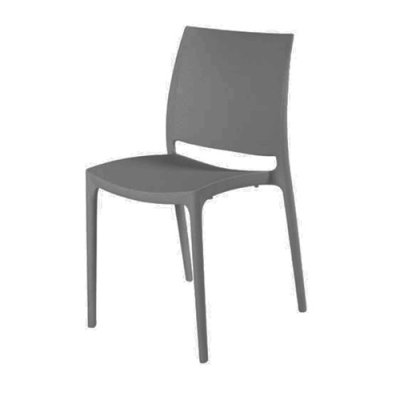 Stuhl Trixi, schwarz, stapelbar