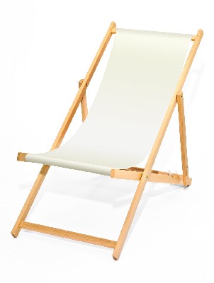 Klappliegestuhl creme