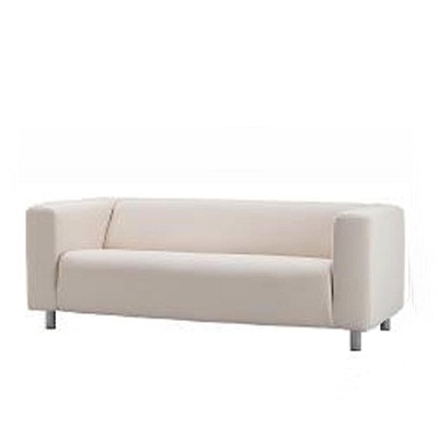 Loungesofa weiß 3 Sitzer 180 cm Breit