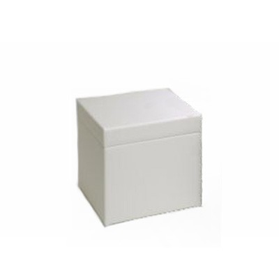 Lounge Hocker Weiß 41cm x 41cm VE Stk.
