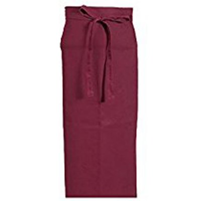 Kellnerschürze bordeaux 90cm x 74cm VE Stk.