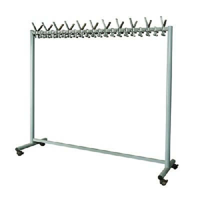 mobile Garderobe mit 68 Haken VE Stk.