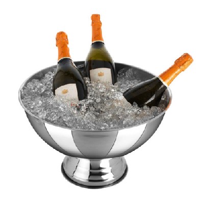 Champagnerbowl Chrom VE Stk.