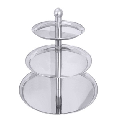 Etagere 3 stufig Ø30cm/Ø40cm/Ø50cm Höhe 49cm VE Stk.