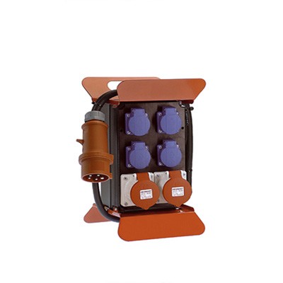 Stromverteiler 32A/16A, 32A/16A 230V FI-SCHUTZ CE/IP44