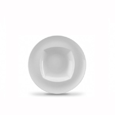 Teller tief m.Fahne Ø 17 cm VE 40