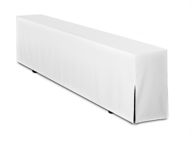 Bierbank -Strechhusse, weiß für Bank 220 x 25x50 (L/B/H)